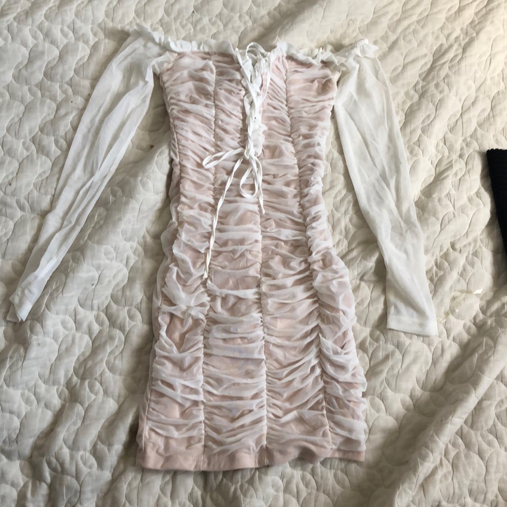 FASHION NOVA Maura mesh dress